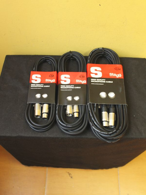 Stagg Microphone Cable SMC3/6/10m